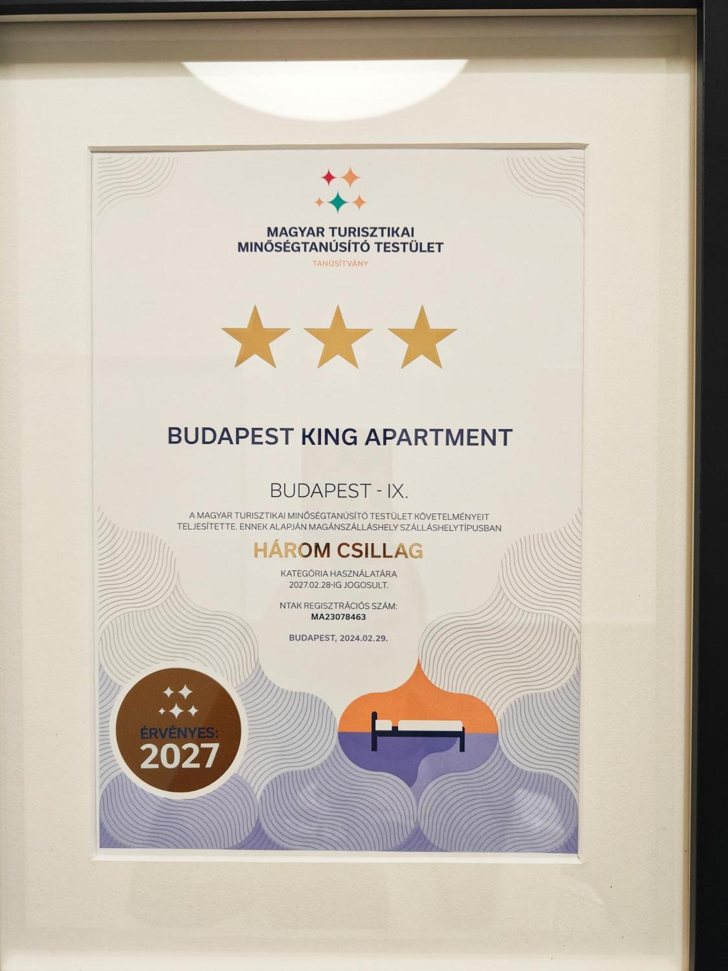 King Apartment Budapest Eksteriør bilde